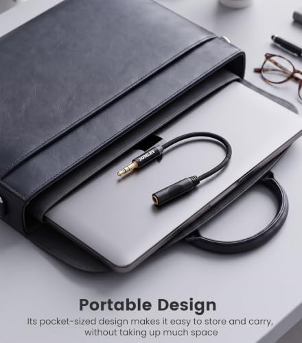 1/4 to 3.5mm Adapter, 3.5mm Male to 6.35mm Female Cable 1FT - style: 3.5mm TRS Stereo to 1/4" Female Cable Adapter