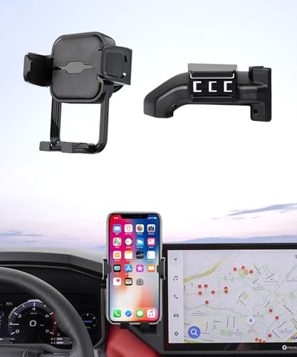 Auto Clamp Car Phone Holder for Toyota Tundra 2022-2026, Sequoia 2023-2026 - size: 【Plastic Dashboard】For 2022-2026 Tundra / Sequoia