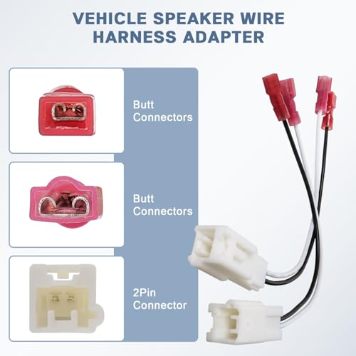 Car Tweeter Speaker Wiring Harness for Toyota Lexus