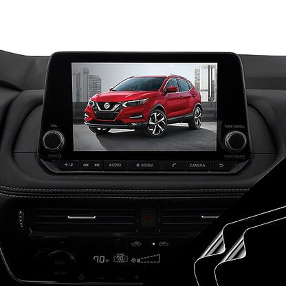 Matte Anti Glare Anti Fingerprint Premium Screen Protector for Designed for Nissan Rogue 2021 2022 2023 S SL SV Platinum Infotainment Navigation Multimedia Touchscreen Display 2 Pack