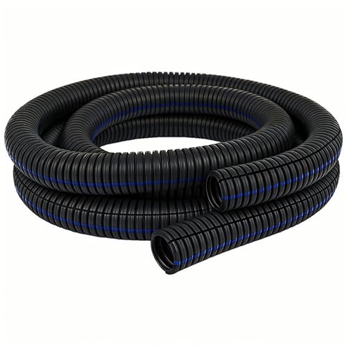 Electriduct 3/8" Flame Retardant Polypropylene Split Wire Loom - 10 Feet - size: 0.375 Inch