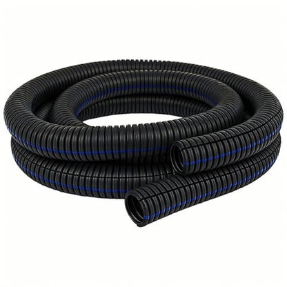 Electriduct 3/8" Flame Retardant Polypropylene Split Wire Loom - 10 Feet - size: 0.375 Inch