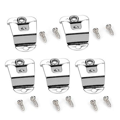Universal Microphone Clip Holder for Car Radio Quick Installation with Screws Set Secure Mount for Two Way Handheld Transceivers and Communication Devices