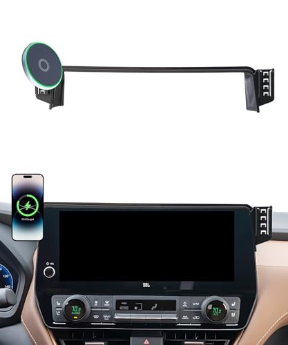 Car Phone Mount for Toyota Grand Highlander/Hybrid 2024-2026 Accessories - size: for 2024-2026 Toyota Grand Highlander(12.3 Inch)
