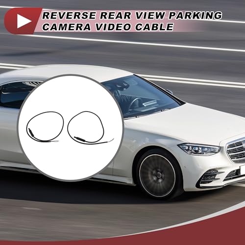 for Monitor and Backup Reverse Rear View Parking Camera Video Cable Extension Backup Camera 4Pin Female Video Cable 0.5m/1.64ft Black Plastic,Metal - size: 0.5m/1.64ft, style: 4Pin