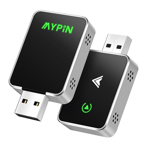 Wireless CarPlay Adapter, 2-in-1 Mini Size CarPlay & Android Auto Adapter - style: without WIFI