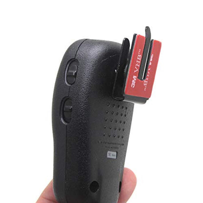 CB Mic Holder Mobile Radio Microphone Hang Up Clip for Yaesu Icom Vexter Motorola Kenwood MH48 MH36 HMN3596 HM133V HLN9073 GM300/340/950 CM200/300 Metal Hook Stick to Car 2Pack