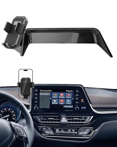 PZK Car Phone Mount for Toyota C-HR CHR 2019-2022 Accessories 8-inch Screen - color: Auto Lock, size: CHR CH-R 2019-2022 (8 inch)