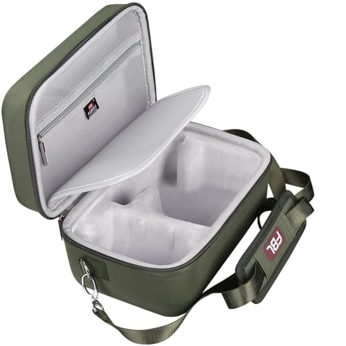 FBLFOBELI EVA Camera Case for Canon EOS Rebel T7/T8i/T5/R50/R100 - color: Army Green