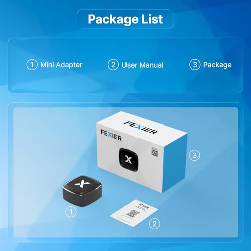 2026 X1 USB-C Wireless CarPlay Android Auto Adapter Car Play Dongle