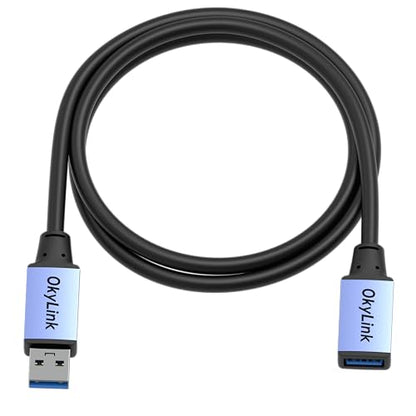 OkyLink USB 3.0/3.2 Gen 1 Extension Cable A to A, Male to Female 5Gbps 3ft - color: USB3.0(5Gbps), size: 3ft (1m)