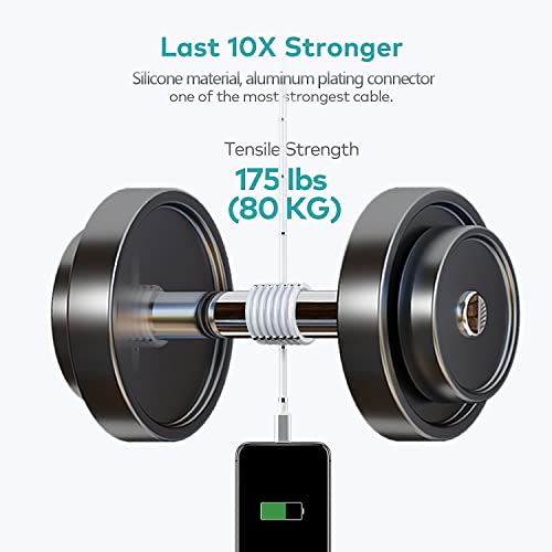 AICase Magnetic Charging Cable,(3FT+6.5FT) Super Organized Charging Magnetic Absorption Nano Data Cable for Phone 14/13/12/11/XS/XS Max/XR/X/8/8 Plus/7/7 Plus/6s/6s Plus/6/6 Plus/SE - size: 3 ft(1Pack)+6.5ft(1Pack)