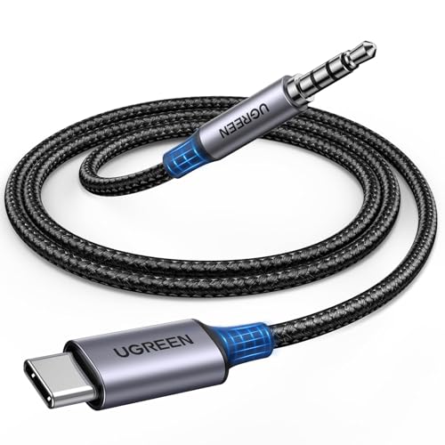 UGREEN USB C to Aux 3.5mm Car Audio Cable TRRS Male Headphone Cord 3.3FT - size: 3.3FT