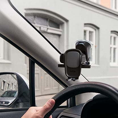 iOttie Easy One Touch Signature Dashboard & Windshield Universal Car Mount Phone Holder Desk Stand with Suction Cup Base and Telescopic Arm for iPhone, Samsung, Google, More Smartphones - style: Signature