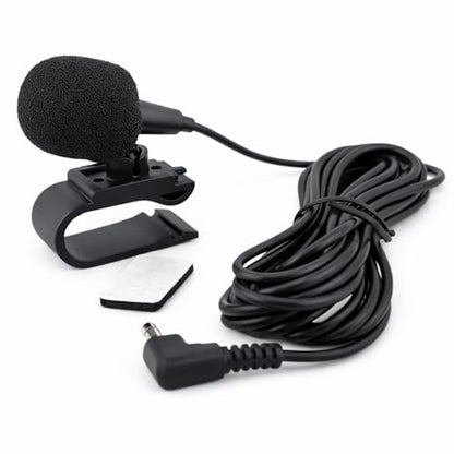 Microphone 3.5mm Mic Handsfree Dash Car Stereo Receiver Replacement for Sony MEX-N5000BT MEX-N5100BT XAV-AX1000 XAV-AX150 XAV-AX3000 XAV-AX3200 XAV-AX3250 XAV-AX5500 XAV-AX5600 XAV-AX7000