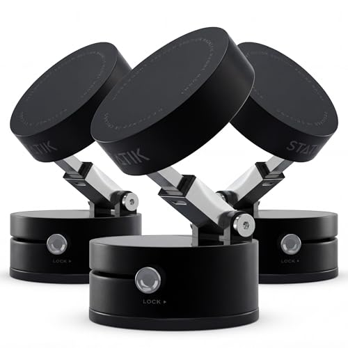 Statik HyperMount (Gen 2) Magnetic Phone Holder, for iPhone and Android - size: 3 Pack