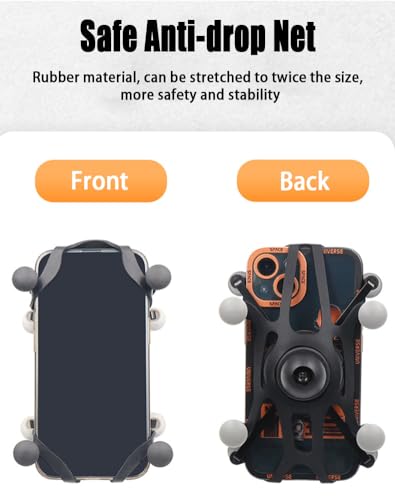 Strg Phone Holder with 1" Ball Compatible with 1" Ball Arms and Ball Mounts - size: Phone Mount for Large Phones