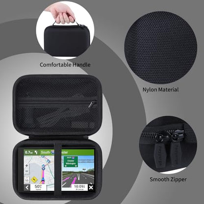 GPS Case for 6-7 Inch Car GPS Navigator, Compatible with DriveSmart 71/76/66 dezl OTR610/620/720/710/700 RV 795/Cam 795/785/780 - size: GPS Case for 6-7 Inch