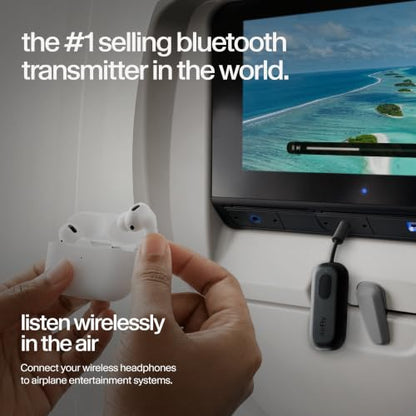 Twelve South AirFly Pro, Bluetooth Wireless Audio Transmitter, Black - color: Black, style: AirFly Pro