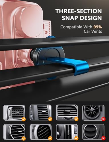 JOYMASS Wireless Car Charger, Phone Holders for Your Car, 15W Auto Clamping Phone Mount Car Accessories for iPhone 16 15 14 13 12 Mini Pro Max 11, Samsung Galaxy S24 Ultra S23 S22+ Note 20, etc-Pink - color: PINK