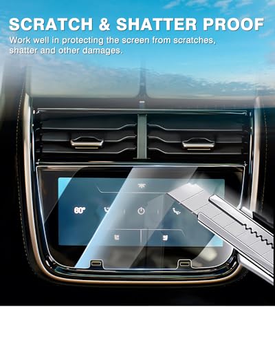[Upgrade] 3 Pack Screen Protector for Rivian R1T R1S 2022 2023 2024 2025 2026 15.6'' Navigation, 12.3'' Digital, 6.5'' Rear Console Touch Screen for Touchscreen Tempered Glass Ultra Clear Car Radio Screen Protector Rivian Accessories - size: 2022-2025 Riv