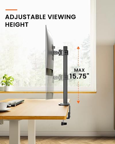 Ergear Single Monitor Mount for 13-32 Inch Screens,17.6 lbs Capacity