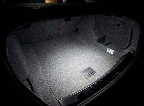 iJDMTOY Xenon White LED Trunk Cargo Light Compatible With Hyundai Accent Elantra Genesis Coupe Sonata, Kia Optima Forte Rio K900 etc., OEM Replacement (Powered by 18 Pieces of SMD LED Lights)