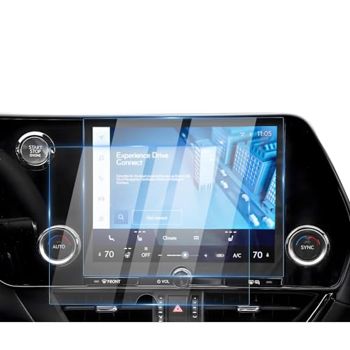 Karltys [Upgrade 2 Pack 2022-2025 2026 Lexus NX 9.8 Inch Screen Protector [No Glare & Fingerprint] for Models NX250 NX350 NX350h NX350 F-Sport HD Touchscreen Tempered Glass Navigation Protective Film - size: 2022-2025 2026 Lexus NX 9.8-Inch