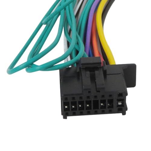 Upgraded Wire Harness Replacement for Pioneer Select AVH-Series Car Radio AVH-120BT AVH-1500NEX AVH-200EX AVH-210EX AVH-211EX AVH-2550NEX AVH-310EX AVH-W4400NEX AVH-X2800BS AVH-X4800BS