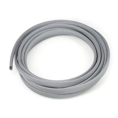 Braided Cable Management Sleeve, 16.4ft Flexible Wear-Resistant Cable Sleeve, Expandable Wire Management for Home, Office, Industry & Automobile (Grey, 3/8") - color: Grey, size: 3/8"