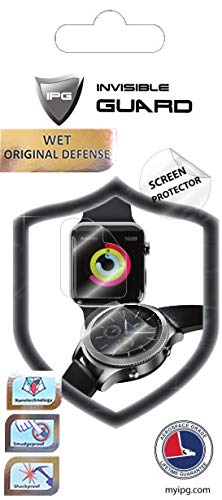IPG for Garmin Descent Mk3 - Mk3i (Case Dimention:43mm) Hydrogel Screen Protector (2 Units) Invisible HD Clear Film Anti Scratch Guard-Smooth/Self-Healing/Bubble for Mk3i-43mm
