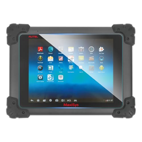 Ruiya Screen Protector for Autel MS908/MX908B/MS908S/908 PRO/MS908S POR/MS908CV/MS908S PRO II/MaxiSyS Elite/MaxiSYS Elite II Pro 9.7" Display Touchscreen,9HD Anti-glare Tempered Glass - color: MS908/MX908B