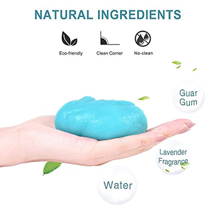 TICARVE Car Cleaning Gel for Car Keyboard Electronics Home Office 100g Bag - size: 1 Pack