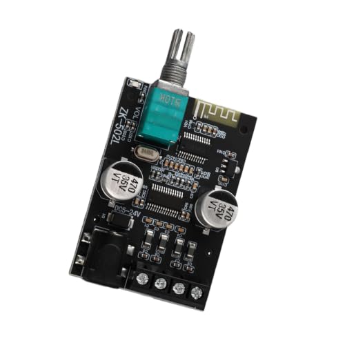 ZK‑502L Bluetooth Power Amplifier Board 5.0 Stereo Audio Receiver Channels Digital Audio Amplifier Module for DIY Speakers 5-24V
