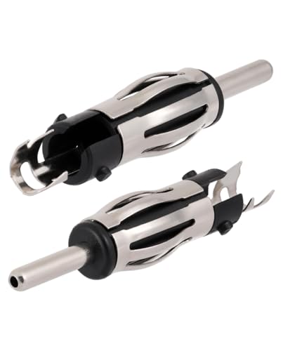 3PCS Car Radio DIN Male Connector FM AM Universal Car Antenna DIN Plug Copper Connector for Extension Coaxial Cable RG58 - size: RG58 3PCS