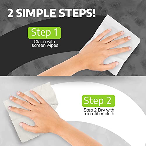 Screen Wipes Individually Wrapped, EOTW Pre-moistened Computer Phone Lens Cleaning Wipes for iPhone iPad Tablet PC Computer LED Screen, Pack of 30 - size: 30 Count (Pack of 1)