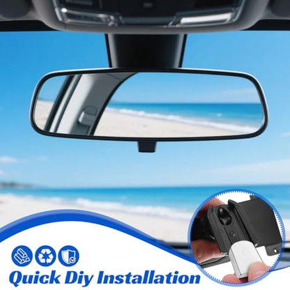 CALLARON 3 Pack Dash Cam Mount Base, Rear View Mirror Adhesive Replacement