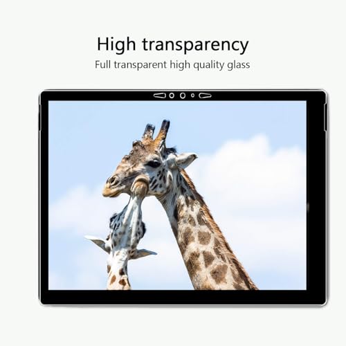 Megoo Screen Protector (2 Pack) for Microsoft Surface Go 4/3/2/1, 9H Tempered Glass, Anti-Drop, Hydrophobic, Oleophobic, 24.1 x 17.1 cm, 10.5 inch, 2 Pieces - size: 10.5" Go 2-4
