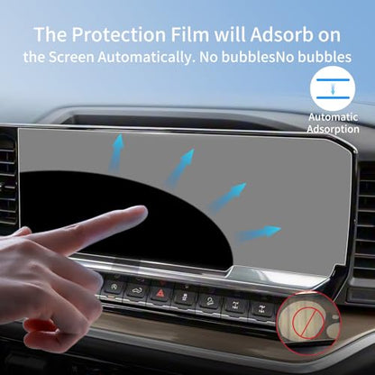 for Chevy 2026 Silverado 2500 HD 13.4 Inch Navigation Screen Protector - color: for 23-26 Chevy Silverado 13.4 HD