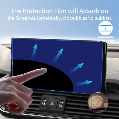 for 2021-2024 Audi Q5 SQ5 Display Screen Protector Anti-Blue Light - color: For 21-24 Audi Q5/SQ5 Set Blue