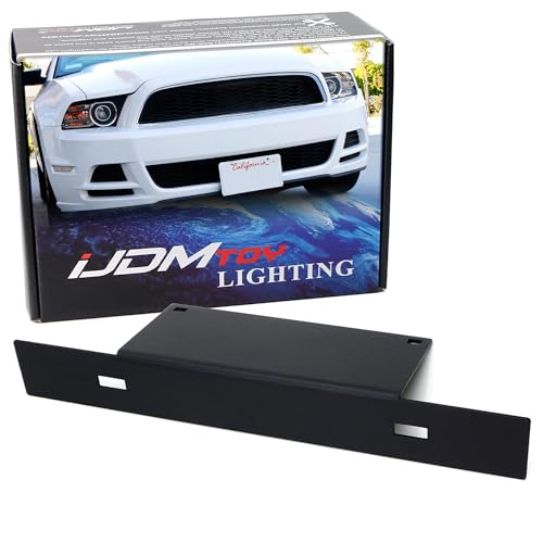 iJDMTOY License Plate Relocator Bracket for Ford 2013-2014 Mustang