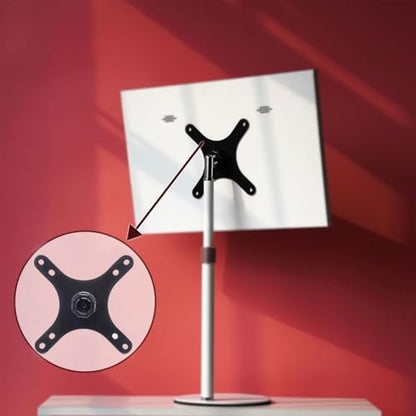 Kado Portable Monitor Stand Adapter 17mm Ball Head to 100x100mm 75x75mm - style: Black with Ball Head