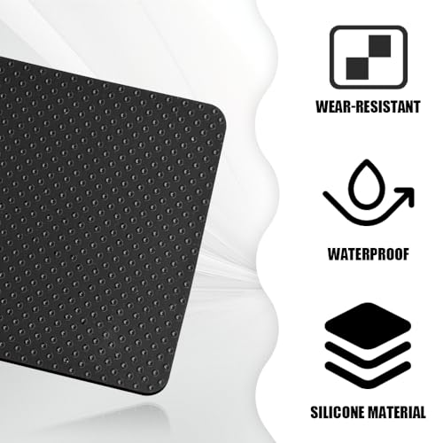 Car Dashboard Non Slip Mat, Car Dashboard Mat, Universal PVC Sticky Adhesive Pad, Auto Accessories Multifunctional Auto Grip Mat for Phones Sunglasses Keys Electronic Devices (Dot) - color: Dot
