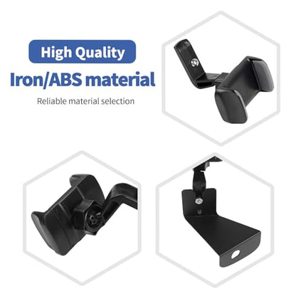 RT-TCZ for Jeep TJ Phone Radio Holder Walkie Talkie Mount Bracket Accessories for Jeep Wrangler TJ 1997-2006 - color: Black 97-06