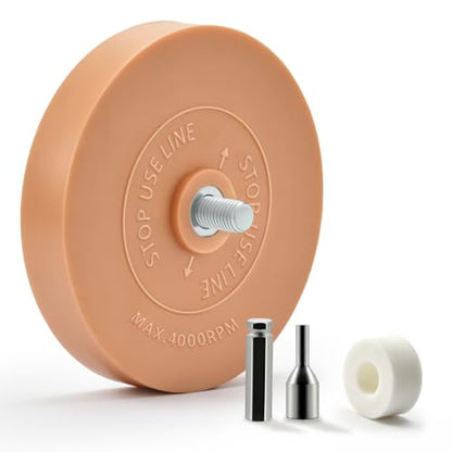 ANGELSWORD Eraser Wheel, Decal Remover/Sticker Remover/Adhesive Remover Wheel, Soft Rubber for Cars, Trucks, Boats, Motorcycles and Windows