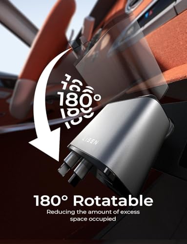LISEN Retractable Car Charger, [2026 Upgrade 50 inch ] Long 4 in 1 Retractable Cable Car Charger, USB C Car Charger Fast Charging for iPhone 17 16 15 14 13 12 11 X Pro Max Plus Mini, Samsung S26 - color: Grey, size: 50 Inch