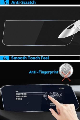 TTCR-II Compatible with MAZDA3 Screen Protector 2019-2024 2025 2026 - color: For 2019-2025 MAZDA3/2020-2025 CX-30