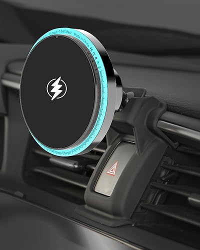 BeHave Magnetic Wireless Charger Mount for Honda Civic 2015-2021,Phone Holder for Civic,Compatible for Magsafe,iPhone Smartphones