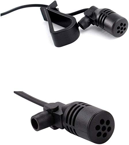 AVH-W4500NEX Microphone Mic 2.5mm Compatible for Pioneer DMH-1500NEX,MVH1400NEX,AVH-1400NEX,AVH-2400NEX,AVH-2500NEX,AVH-W4500NEX,AVH-W4400NEX,AVH-220EX,MVH-300EX in-Dash DVD/CD Car Stereo Receiver