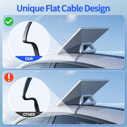 Flat Starlink Mini Power Cable Replacement DC Power Cable 16.4FT/5M - size: Flat DC to DC 16.4FT